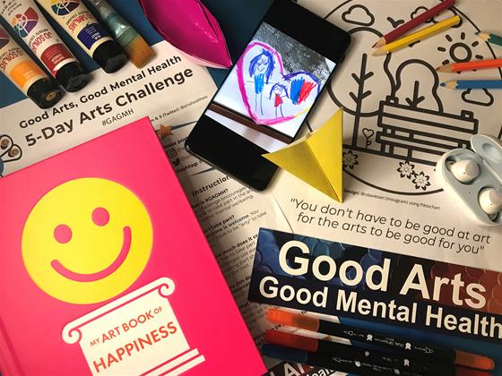 GAGMH: how two hours of art per week can improve your mental health