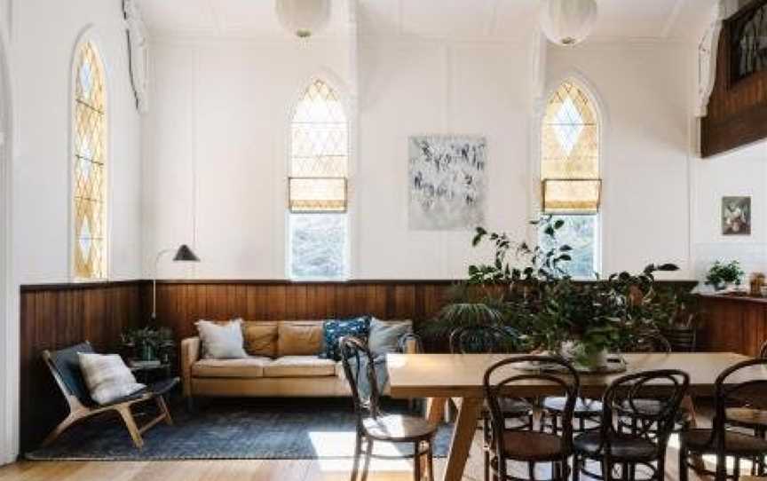 Church Conversion, Private Garden, Family Escape, Lyonville, VIC