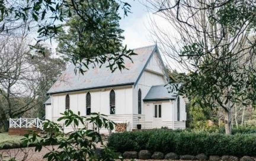 Church Conversion, Private Garden, Family Escape, Lyonville, VIC