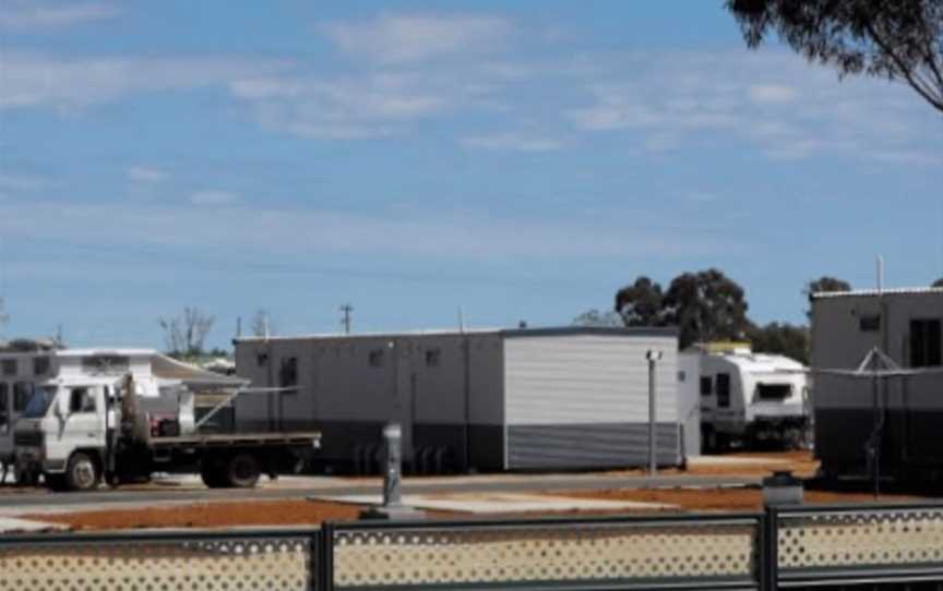 Menzies Caravan Park, Accommodation in Menzies