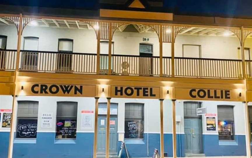 Crown Hotel Collie, Accommodation in Collie