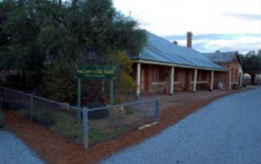 McCorry's Old Hotel, Accommodation in Nungarin