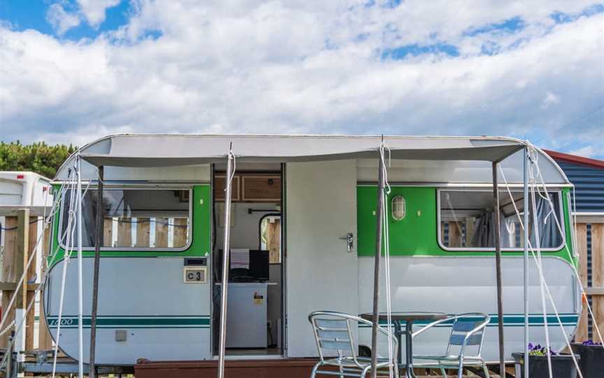 Leithfield Beach Holiday Park, Amberley, New Zealand