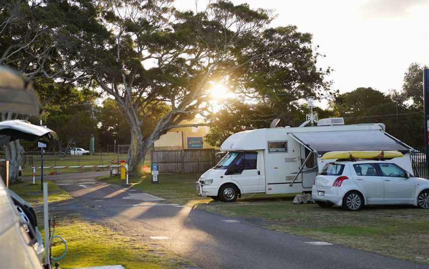 Camping at Shaws Bay