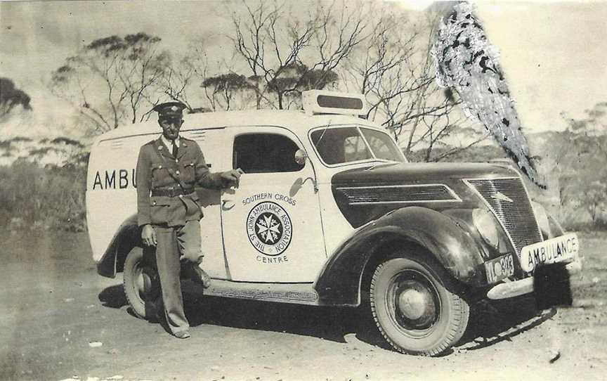 Arnold Nunn, St Johns Ambulance volunteer Yilgarn history Museum