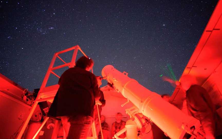 Looking through the Calver Telescope