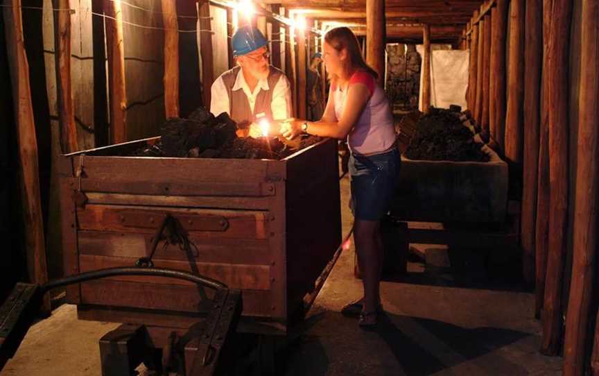 Replica Coal Mine, Attractions in Collie Burn