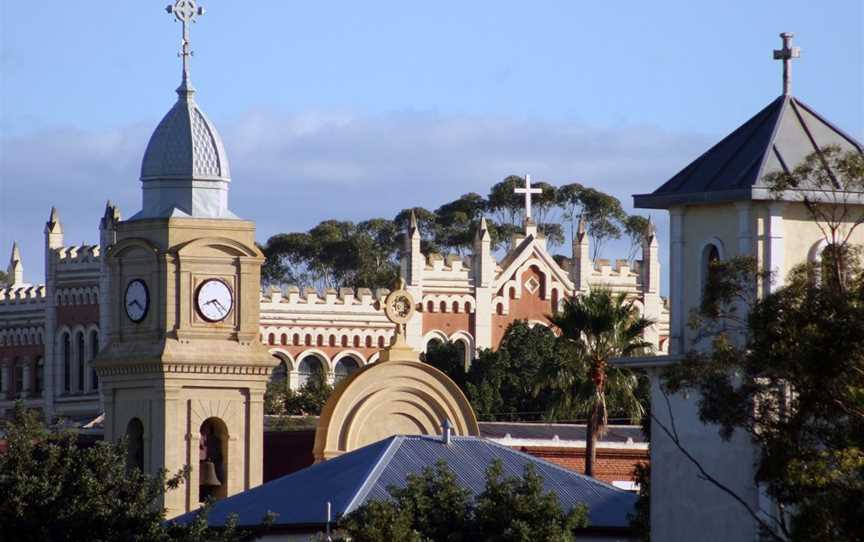 The historical buildings of New Norcia