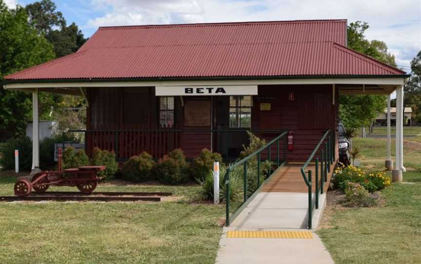 Beta Hut and Railway Memorabilia, Attractions in Alpha