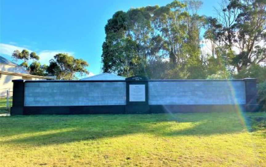 Glencoe Memorial Wall, , SA