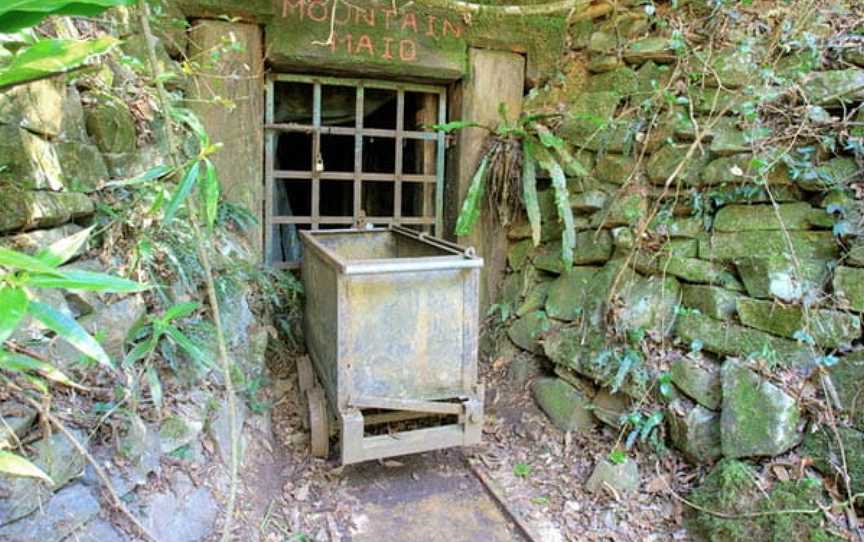 Mountain Maid gold mine, Copeland, NSW