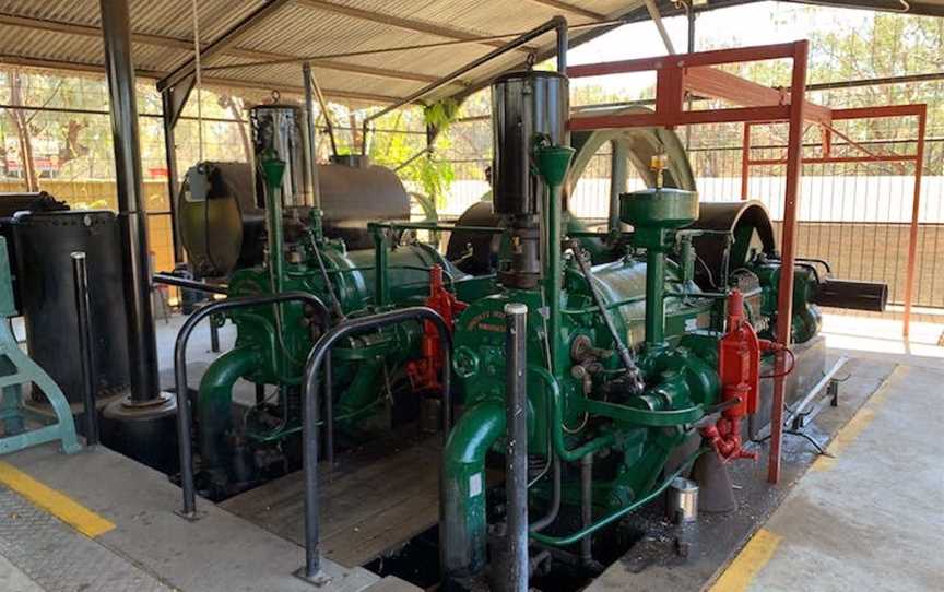 Historical Crossley Engine, Tourist attractions in Bourke-town