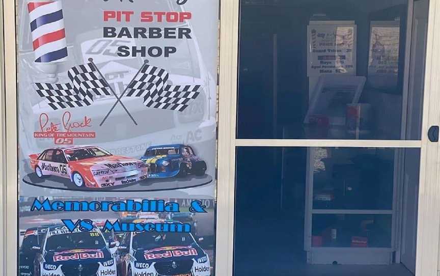 Marks Pit Stop Barber Shop & Peter Brock Museum, Tourist attractions in Burrangong