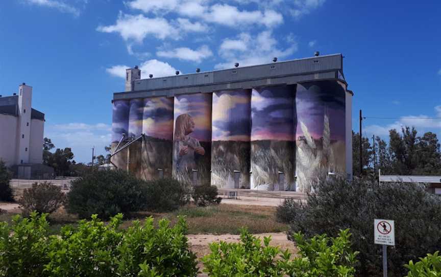 Kimba Silo Art, Kimba, SA