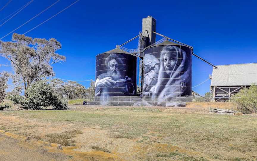 St Arnaud Silo Art, St Arnaud, VIC