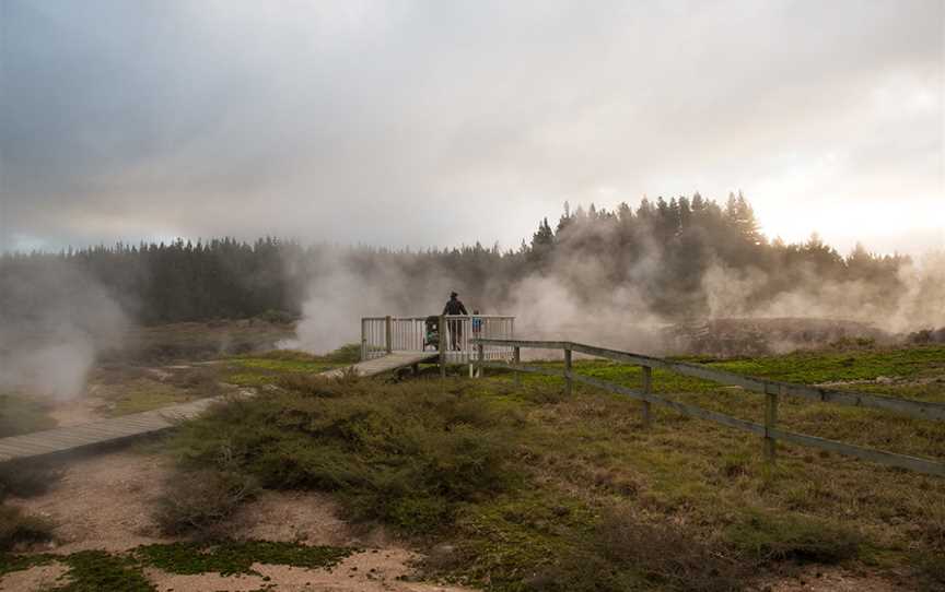 Craters of the Moon, Wairakei, New Zealand