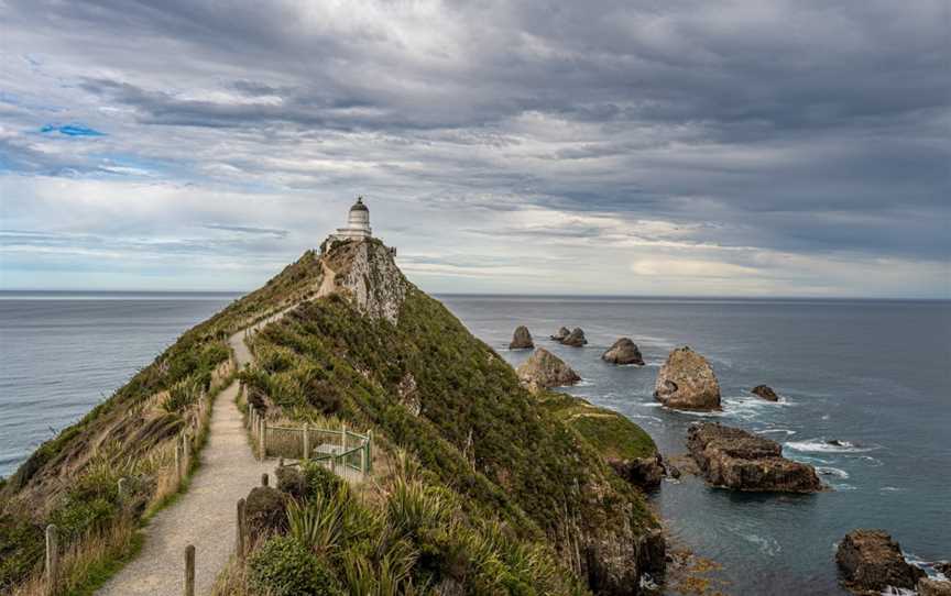 Nugget Point Lighthouse, Balclutha, New Zealand