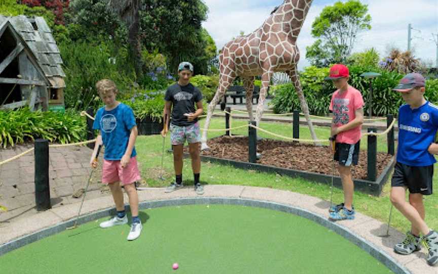 Lilliputt Mini Golf | Safari & T. Rex Alley, Parnell, New Zealand