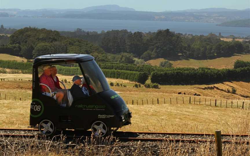 Railcruising, Rotorua, New Zealand