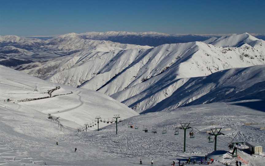 Mt Dobson Ski Area, Burkes Pass, New Zealand