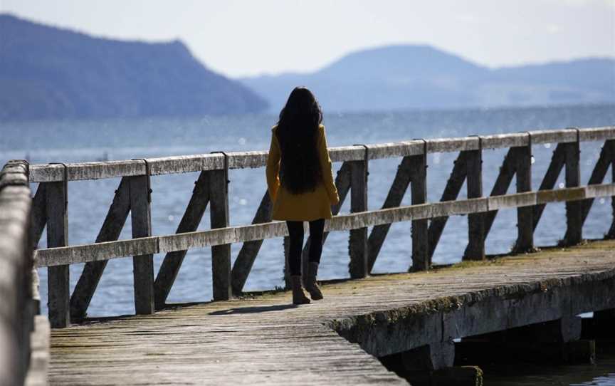 Tokaanu Historic Wharf, Tokaanu, New Zealand