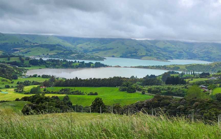 Akaroa lookout, French Farm, New Zealand