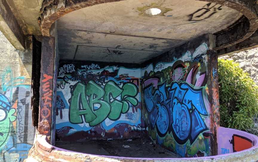 Harington Point Gun emplacements, Portobello, New Zealand