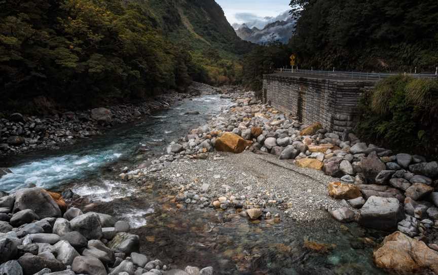 Christie Falls, Fiordland, New Zealand