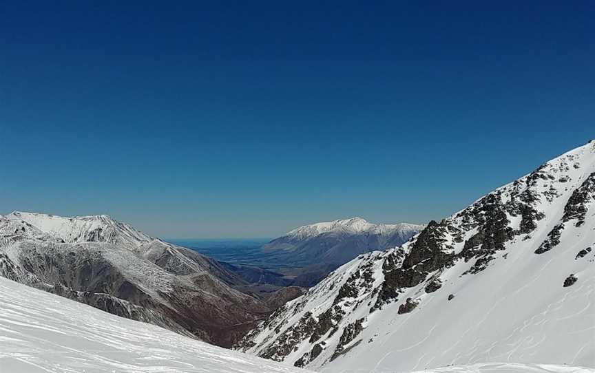 Mount Olympus, Lake Coleridge, New Zealand