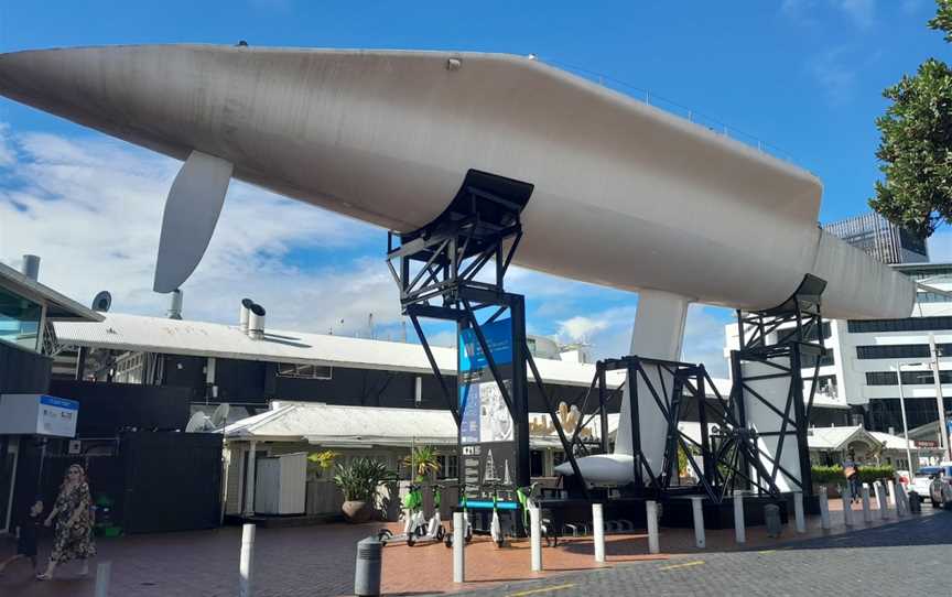 KZ1 Team New Zealand America's Cup Yacht, Auckland, New Zealand