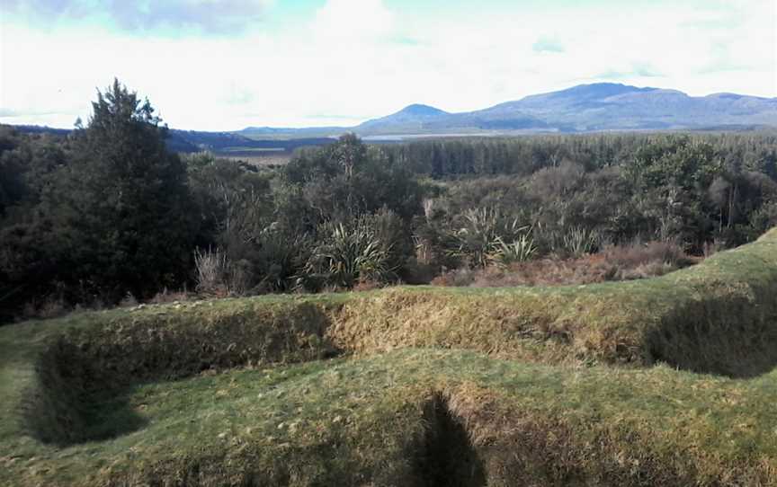 Te Porere Redoubt, Tongariro, New Zealand