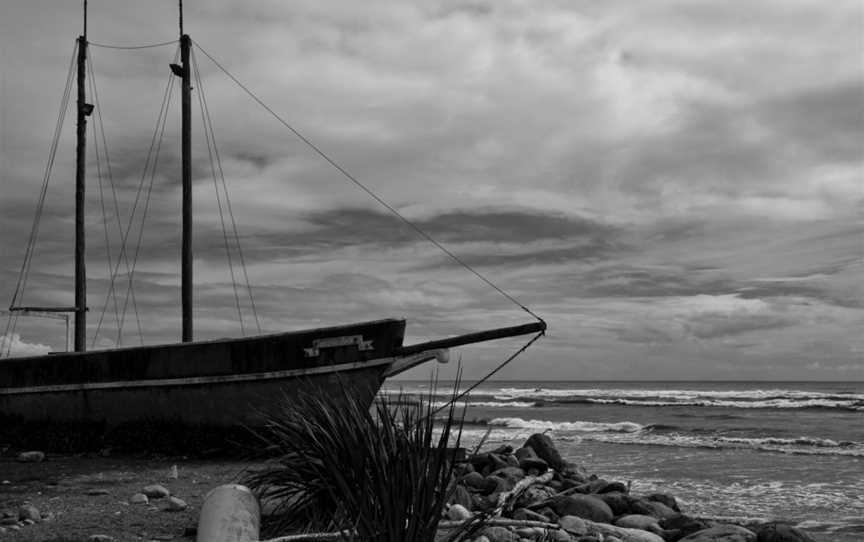 Shipwreck Memorial, Hokitika, New Zealand