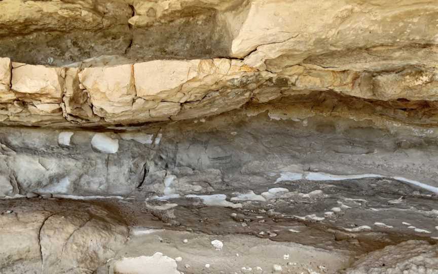 Maerewhenua Maori Rock Painting Site, Duntroon, New Zealand