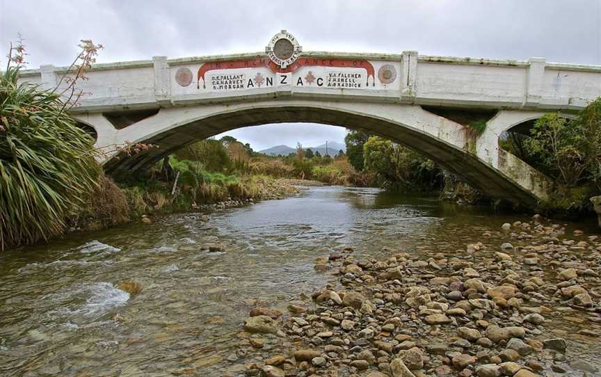 Anzac Bridge, Kaipororo, Eketahuna, New Zealand