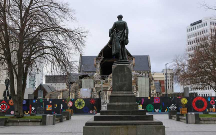 Godley Statue, Christchurch, New Zealand