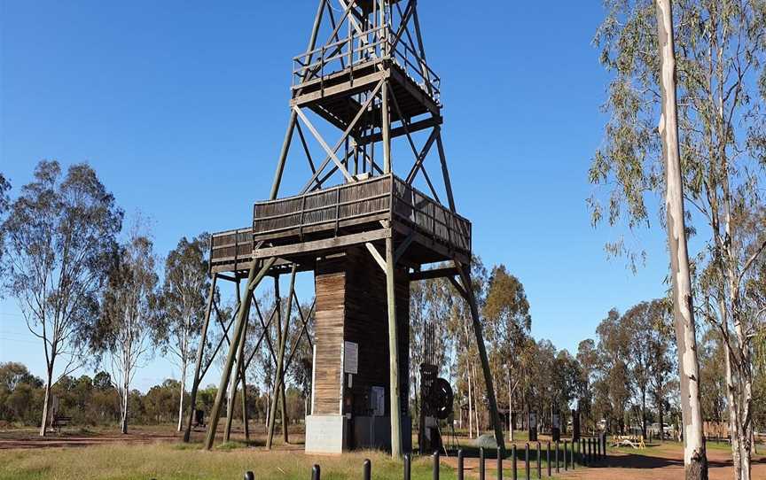 Poppet Head - Cooinda Reserve, Wyalong, NSW