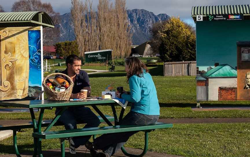 Mural Park, Sheffield, TAS