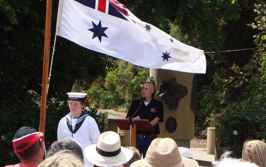 Edward 'Teddy' Sheean Memorial and Sheean Walk, Latrobe, TAS