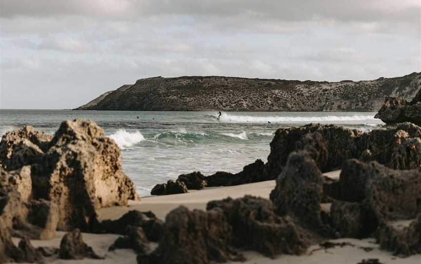 Pennington Bay Beach, Pelican Lagoon, SA