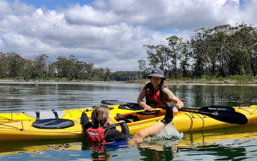 Kayaking Durras Lake, South Durras, NSW