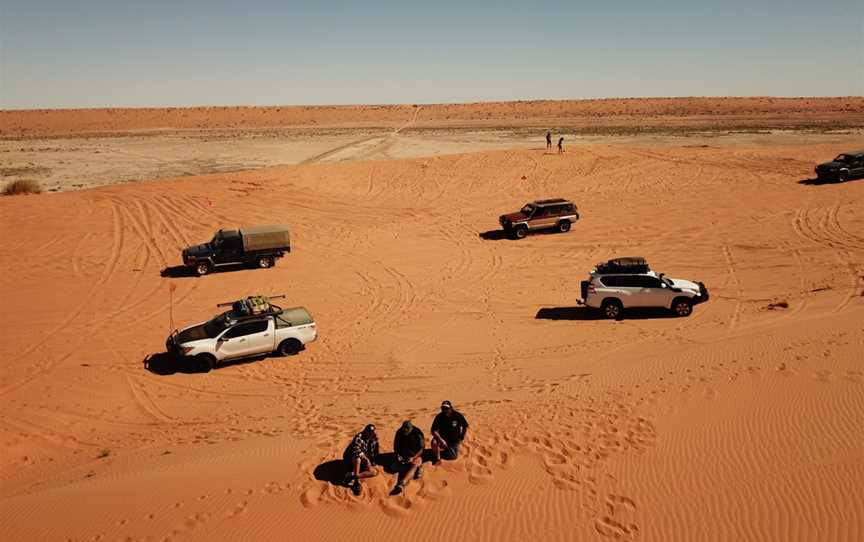 Big Red Sand Dune, Birdsville, QLD