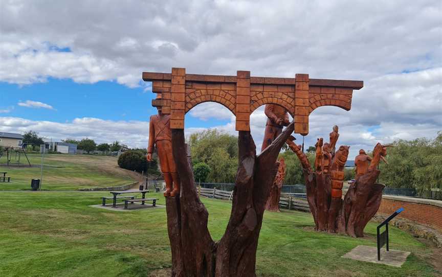 The Red Bridge, Campbell Town, TAS