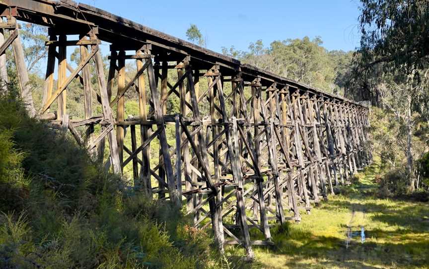 Stony Creek Trestle Bridge, Nowa Nowa, VIC