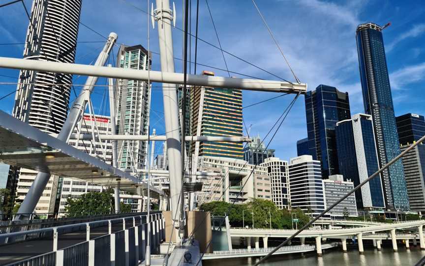 Kurilpa Bridge, South Brisbane, QLD