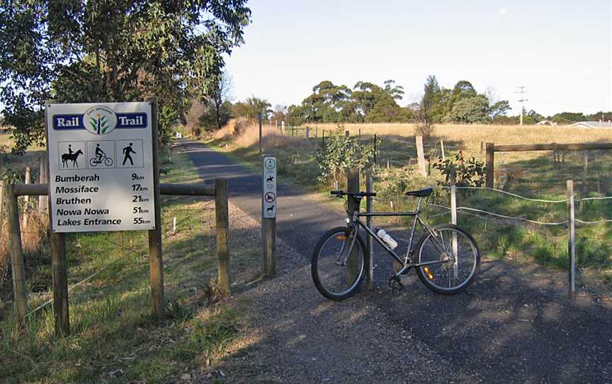 East Gippsland Rail Trail, Bairnsdale, VIC