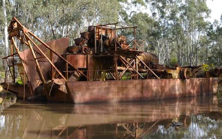 Maldon Dredge and Dragline, Maldon, VIC