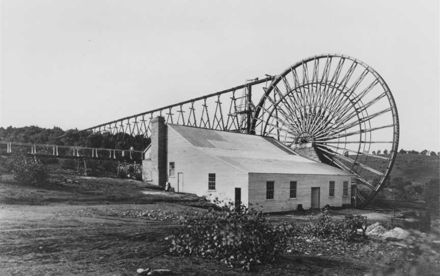 Garfield Water Wheel, Chewton, VIC