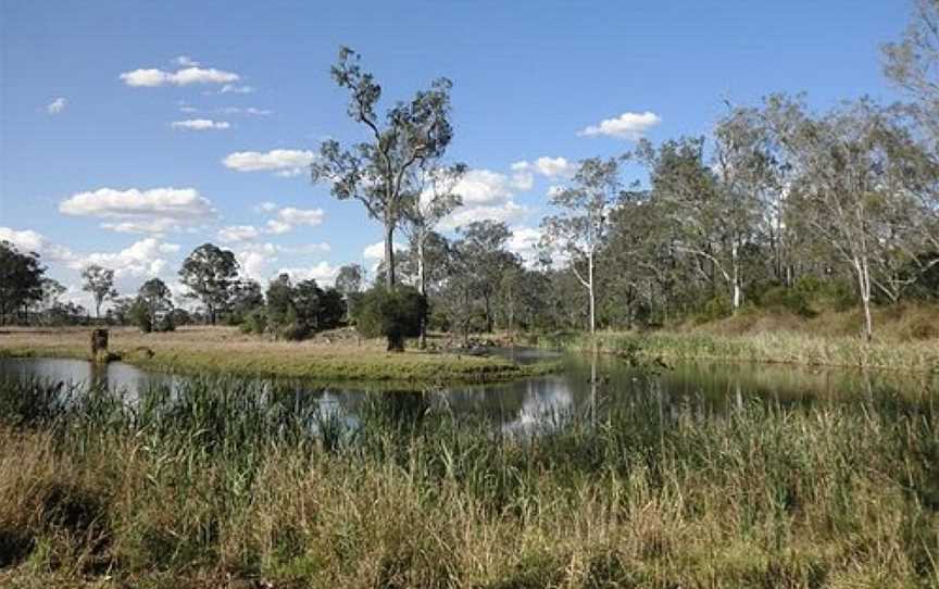 Yarraman Weir and Station Park, Yarraman, QLD