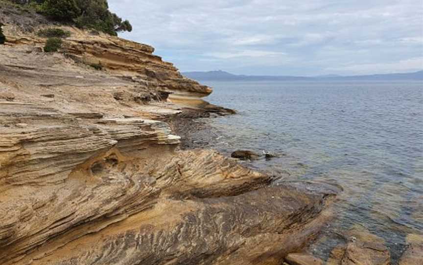 Painted Cliffs Maria Island, Triabunna, TAS