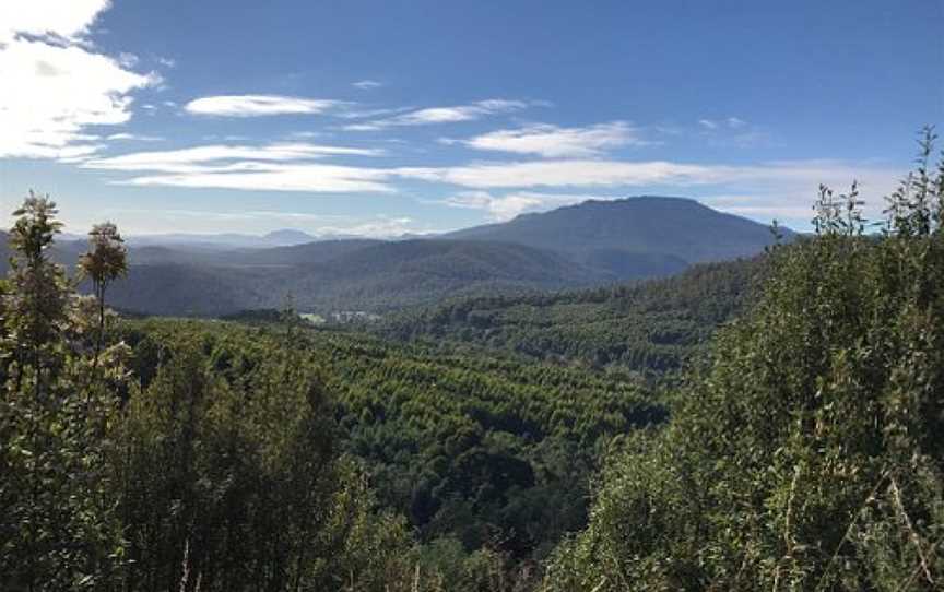 Mersey Valley Drivers Road Lookout, Gowrie Park, TAS